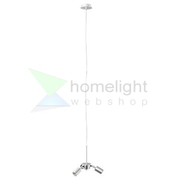TRIX függesztő készlet  króm 230V LED E27 3x15W