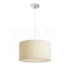 Kép LALO 40 függő lámpa krémfehér matt nikkel 230V LED E27 3x15W