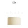 Kép LALO 40 függő lámpa krémfehér matt nikkel 230V LED E27 3x15W