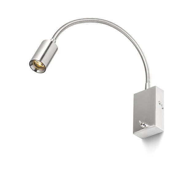 Kép VERSA fali lámpa matt nikkel 230V LED 3W 40° 3000K