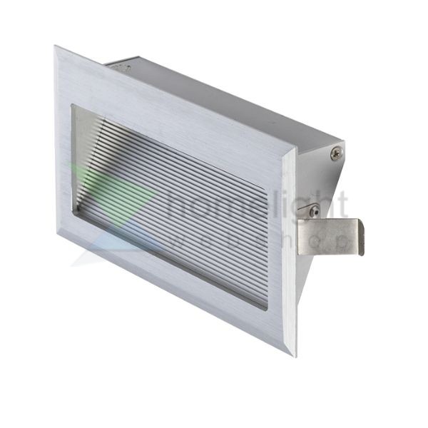 INTRO L   szálcsiszolt alumínium 350mA LED 3W  3000K