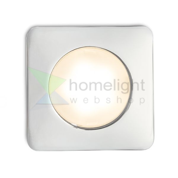 INEZ SQ   króm 12V= LED 3W IP44  3000K