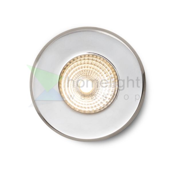 MERGO R süllyesztett lámpa króm 230V LED 6.5W IP44 3000K