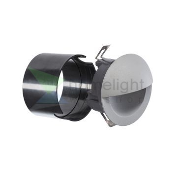 ASTERIA süllyesztett lámpa ezüstszürke  230V LED 3W IP54  3000K