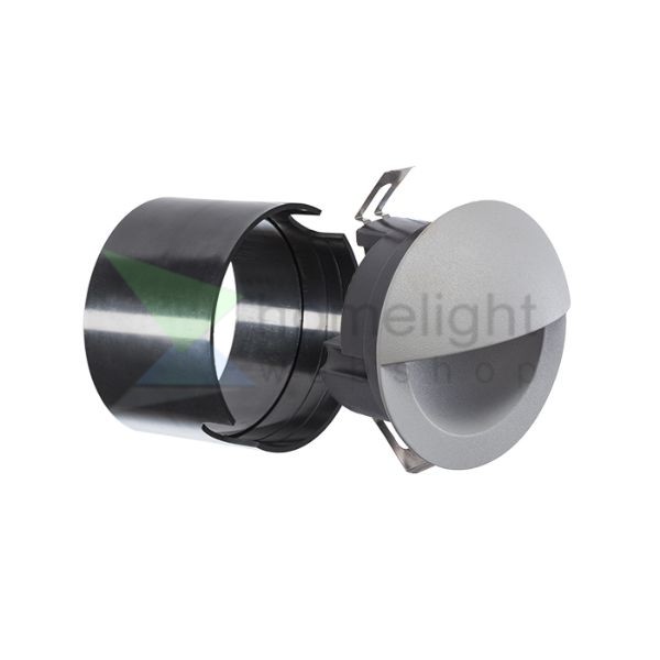 ASTERIA süllyesztett lámpa ezüstszürke  230V LED 3W IP54  3000K
