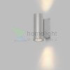 MIZZI II  ezüstszürke  230V LED GU10 2x8W IP54