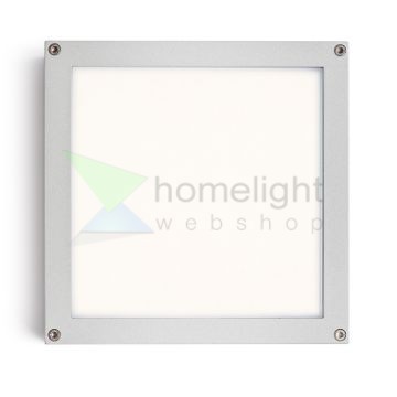 SCOTT mennyezeti lámpa ezüstszürke 230V LED 9.8W IP54 3000K