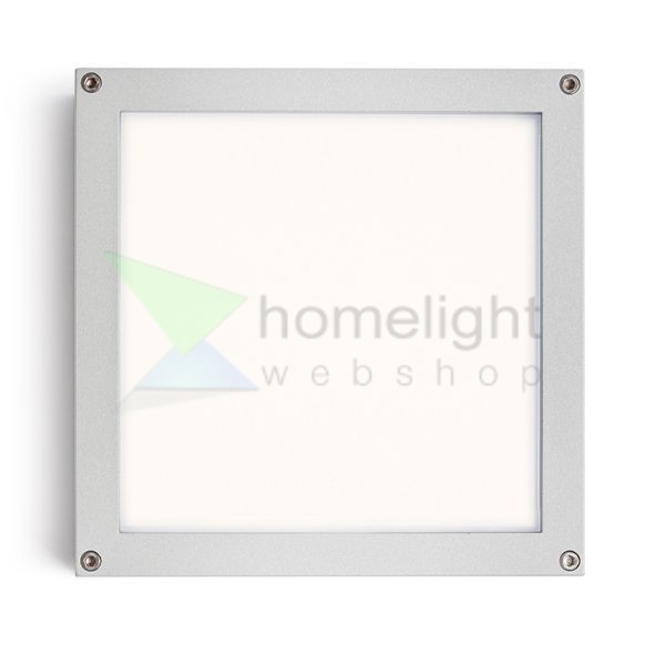 SCOTT mennyezeti lámpa ezüstszürke 230V LED 9.8W IP54 3000K