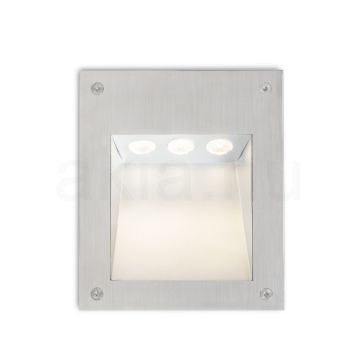 Kép AKORD a falba süllyesztett rozsdamentes acél 230V LED 3W IP65 3000K