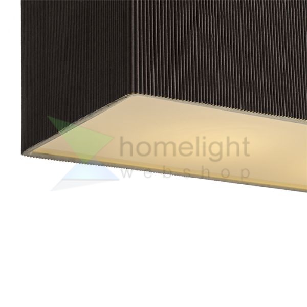 LOPE 80 függő lámpa fekete matt nikkel 230V LED E27 4x15W