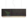 LOPE 80 függő lámpa fekete matt nikkel 230V LED E27 4x15W