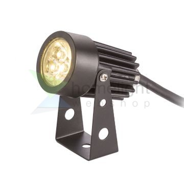 GUN leszúrható fekete  230V LED 3x1W 30° IP65  3000K
