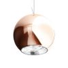 Kép BEAU MONDE 25 függő lámpa  réz üveg 230V LED E27 15W