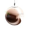 BEAU MONDE 25 függő lámpa  réz üveg 230V LED E27 15W