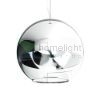 BEAU MONDE 35 függő lámpa  krómozott üveg/tiszta üveg 230V LED E27 15W