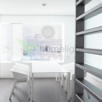 LUNEA 40 függö lámpa triplex  opál üveg 230V LED E27 15W