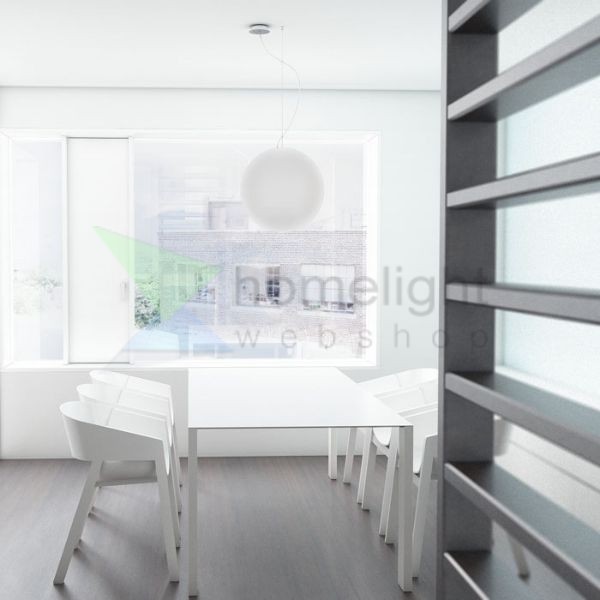 LUNEA 40 függö lámpa triplex  opál üveg 230V LED E27 15W