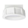 Kép MIA R süllyesztett lámpa  gipsz/szatén akril 230V LED E27 2x11W