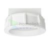 MIA R süllyesztett lámpa  gipsz/szatén akril 230V LED E27 2x11W