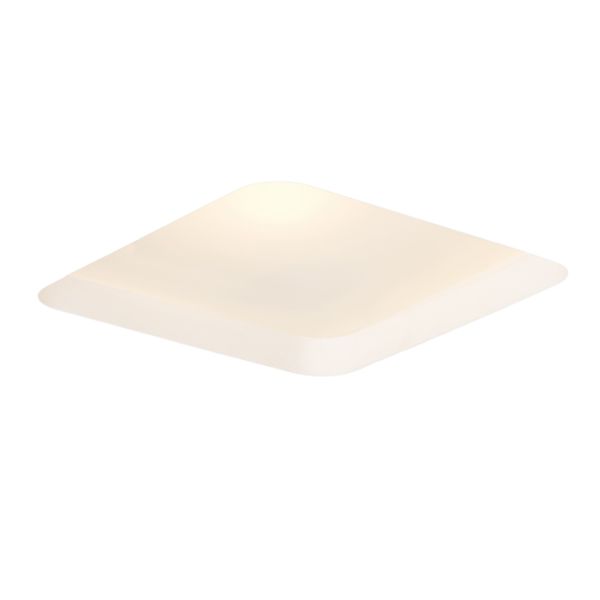 Kép MIA SQ süllyesztett lámpa  gipsz/szatén üveg 230V LED E27 2x11W