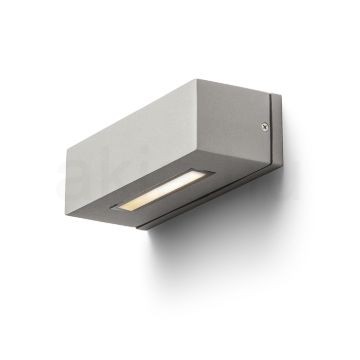 Kép WOOP fali lámpa ezüstszürke  230V R7s 78mm 12W IP54