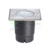 RIZZ SQ 105 rozsdamentes acél 230V LED 3W 96° IP65 3000K