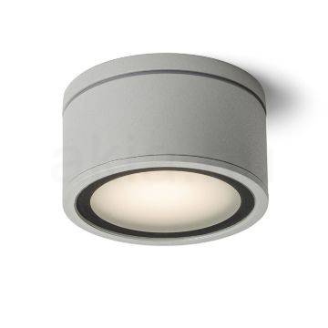 Kép MERIDO mennyezeti lámpa ezüstszürke 230V GX53 11W IP54