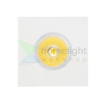 KAY SQ süllyesztett lámpa szatén üveg 230V/350mA LED 5W 3000K