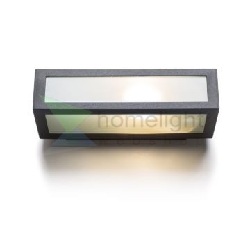 GINO fali lámpa antracit  230V LED E27 11W IP44