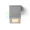 QUADRA M mennyezeti lámpa ezüstszürke  230V LED E27 8W IP54