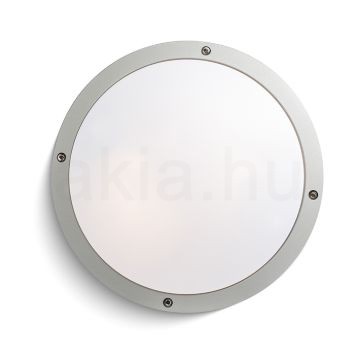Kép SONNY mennyezeti lámpa ezüstszürke  230V LED E27 2x15W IP54