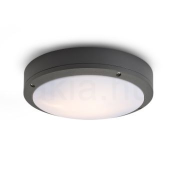 Kép SONNY mennyezeti lámpa antracit  230V LED E27 2x15W IP54