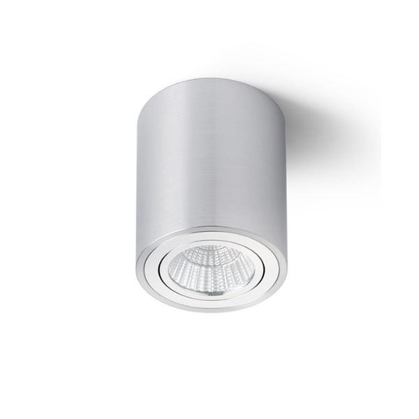 Kép MAYO R mennyezeti billenthető  szálcsiszolt alumínium 230V LED 9W 36°  2700K