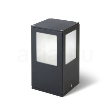 Kép PONDER 20 fali/állólámpa fekete  230V LED E27 15W IP44