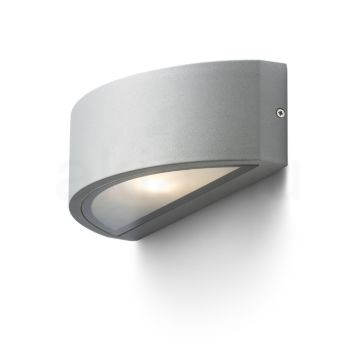 Kép LESA fali lámpa ezüstszürke  230V LED E27 15W IP54