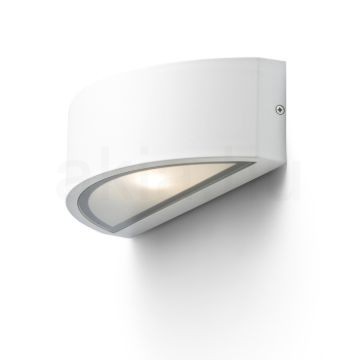 Kép LESA fali lámpa fehér  230V LED E27 15W IP54