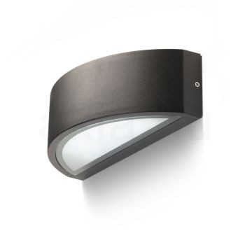 Kép LESA fali lámpa fekete  230V LED E27 15W IP54