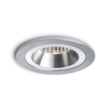 Kép MAYDAY CC süllyesztett lámpa szálcsiszolt alumínium 230V/700mA LED 9W 2700K
