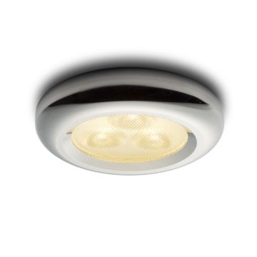 Kép ESTA LED süllyesztett tápegységgel  króm 230V/350mA LED 3x1W  3000K