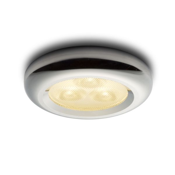 Kép ESTA LED süllyesztett tápegységgel  króm 230V/350mA LED 3x1W  3000K