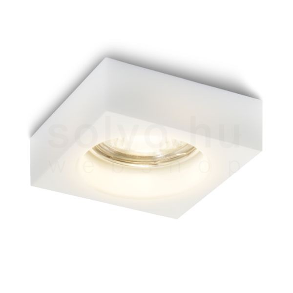Kép BIANCA SQ süllyesztett lámpa opál üveg 230V GU10 50W