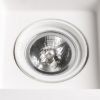 Kép DINO SQ G53 dönthető lámpa  gipsz 230V LED G53 15W