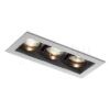 Kép MONE III dönthető ezüstszürke  12V GU5,3 3x50W