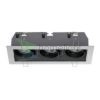 MONE III dönthető ezüstszürke  12V GU5,3 3x50W