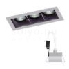 Kép MONE III dönthető ezüstszürke  12V GU5,3 3x50W