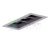 MONE III dönthető ezüstszürke  12V GU5,3 3x50W