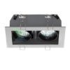MONE II dönthető ezüstszürke  12V GU5,3 2x50W