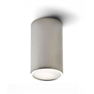 Kép MEA mennyezeti henger alakú lámpa  szálcsiszolt alumínium 230V LED E27 15W