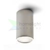 MEA mennyezeti henger alakú lámpa  szálcsiszolt alumínium 230V LED E27 15W