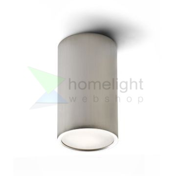 MEA mennyezeti henger alakú lámpa  szálcsiszolt alumínium 230V LED E27 15W